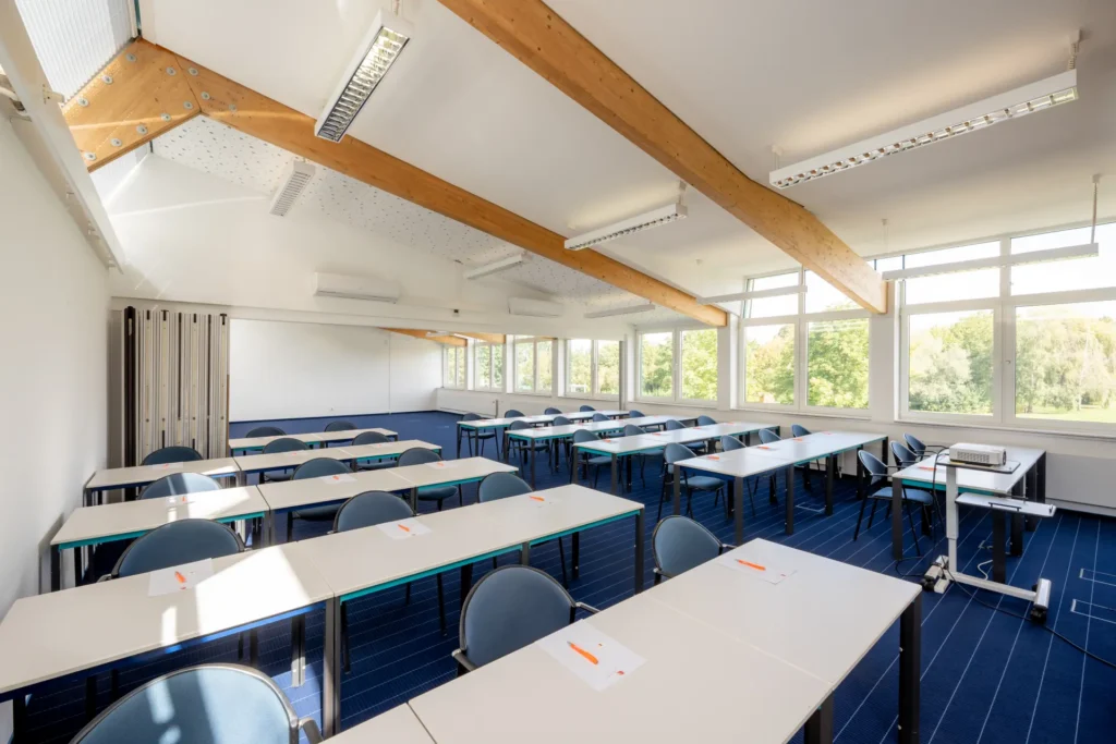 View from the front of a seminar room