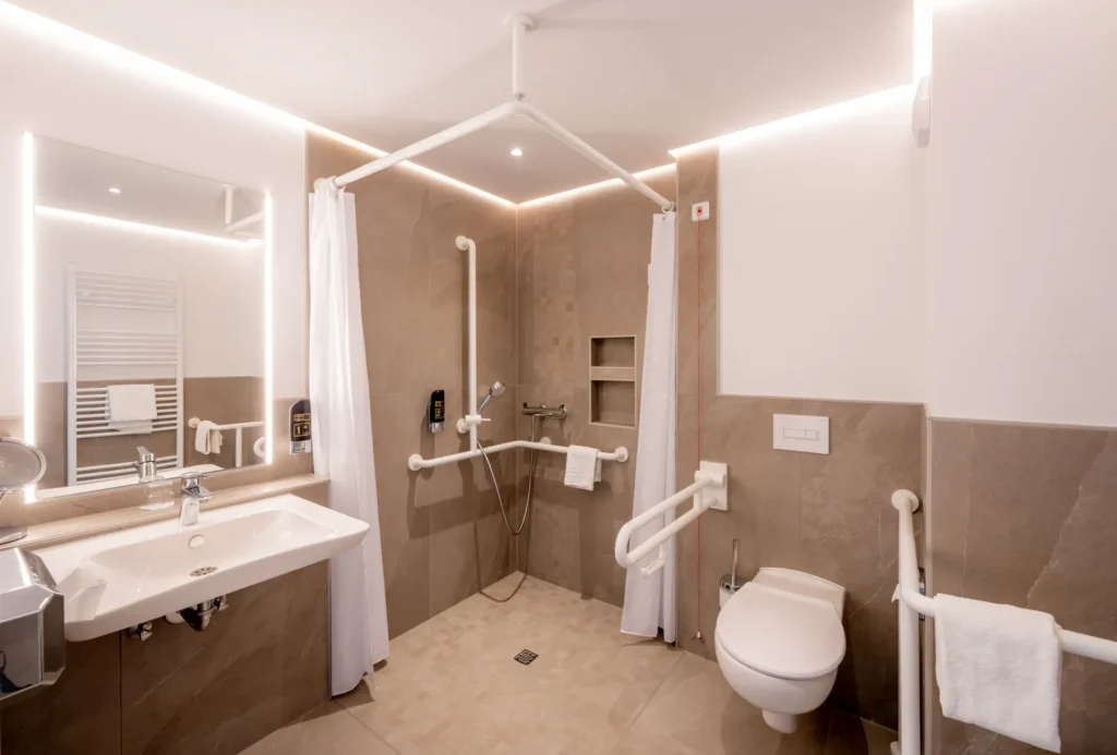 Barrierefreies Bad im K6